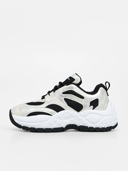 Foto van product Sneakers laag Armani Exchange zilverkleurig