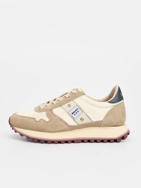 Foto van product Sneakers laag Blauer geel