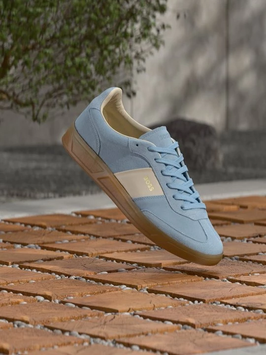 Foto van product Sneakers laag Boss lichtblauw
