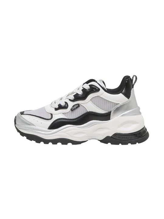 Foto van product Sneakers laag Buffalo zilverkleurig