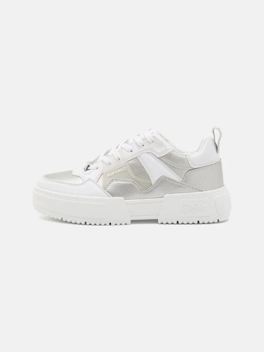 Foto van product Sneakers laag Buffalo zilverkleurig