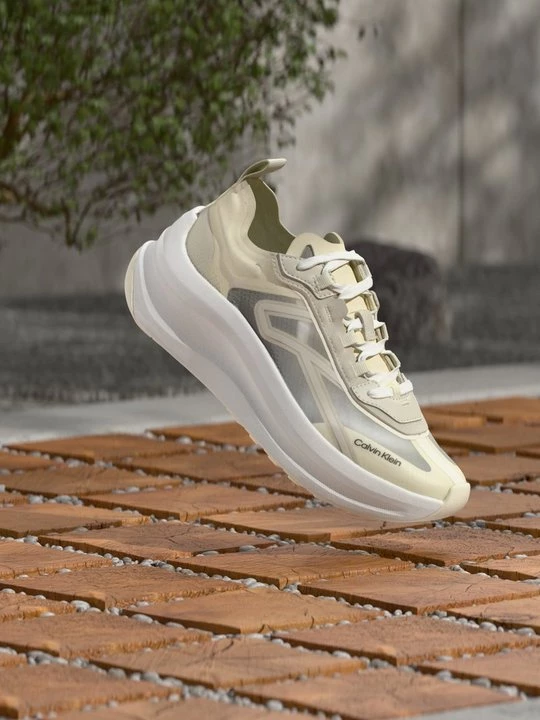 Foto van product Sneakers laag Calvin Klein crème