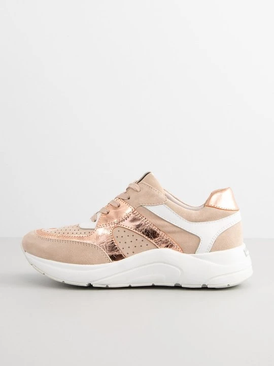 Foto van product Sneakers laag Caprice zandkleur