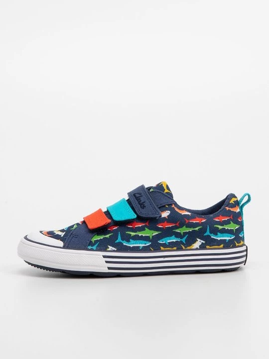 Foto van product Sneakers laag Clarks donkerblauw