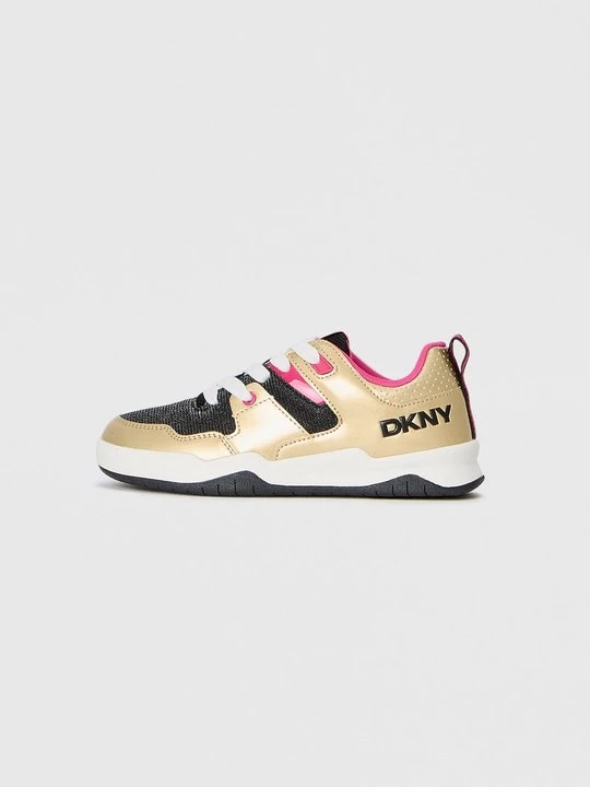 Foto van product Sneakers laag DKNY goudkleurig