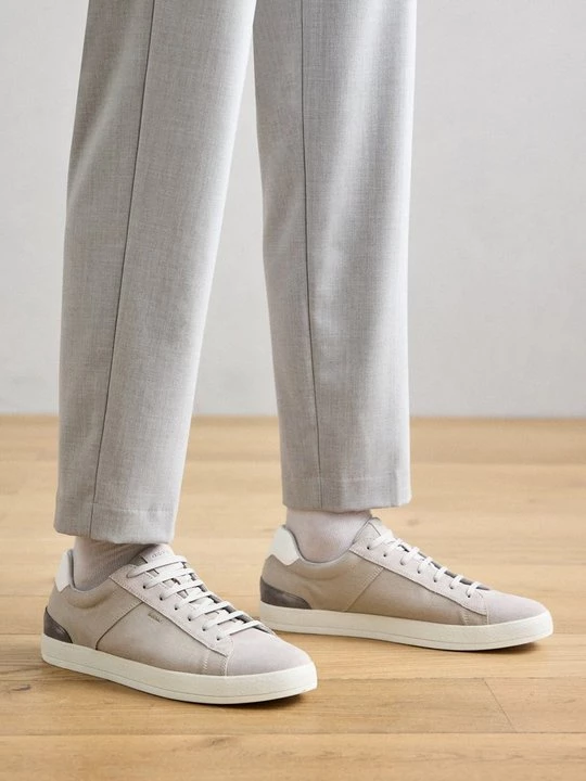 Foto van product Sneakers laag Geox lichtgrijs