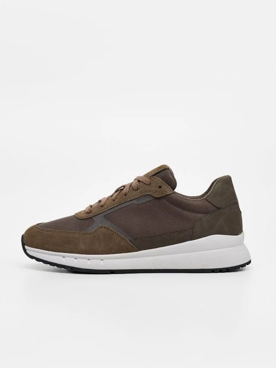 Foto van product Sneakers laag Geox lichtgrijs gemêleerd