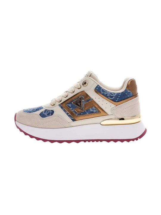 Foto van product Sneakers laag Guess beige mêleerd