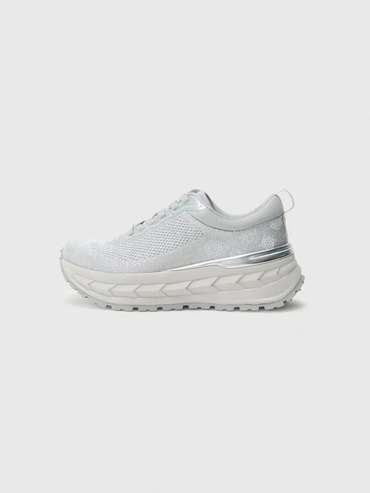 Foto van product Sneakers laag Guess zilverkleurig