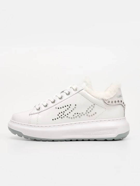 Foto van product Sneakers laag KARL LAGERFELD zilverkleurig