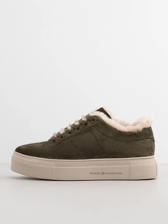 Foto van product Sneakers laag Kennel & Schmenger olijfgroen