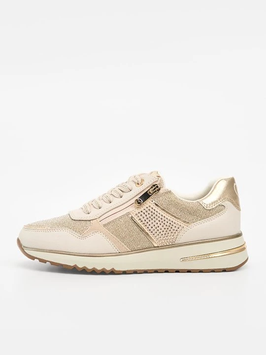 Foto van product Sneakers laag Marco Tozzi crème