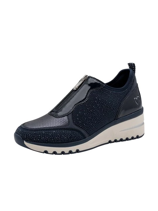 Foto van product Sneakers laag Marco Tozzi donkerblauw