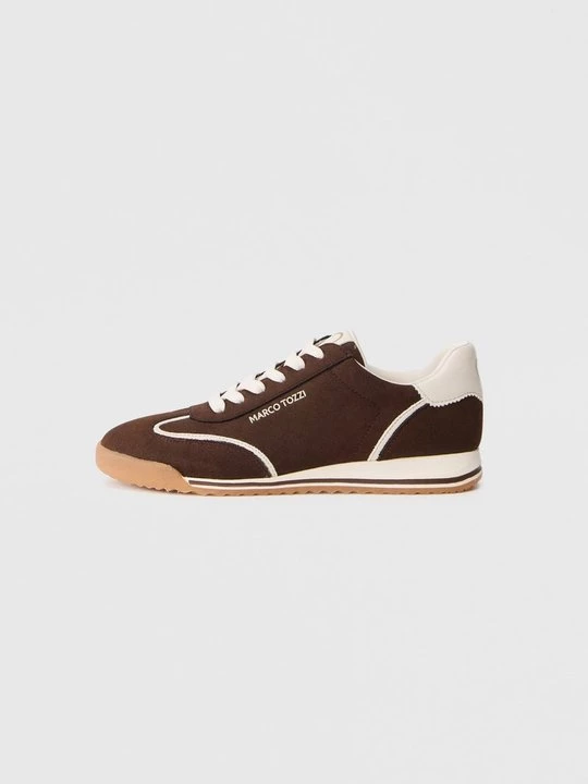 Foto van product Sneakers laag Marco Tozzi donkerbruin