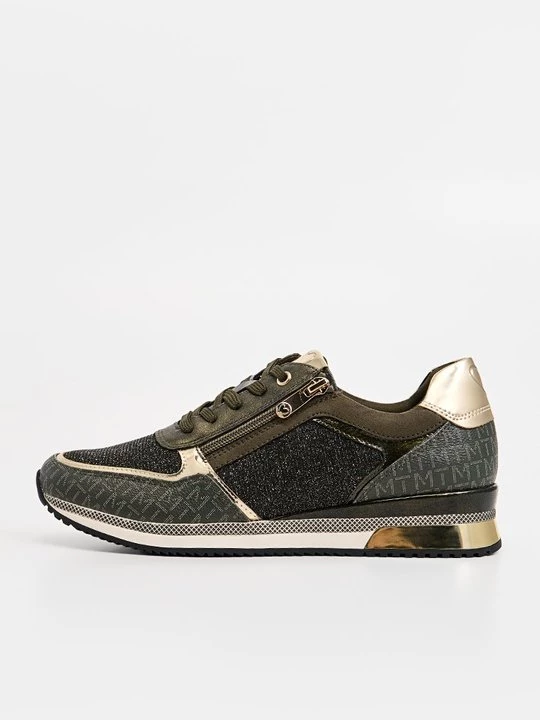 Foto van product Sneakers laag Marco Tozzi kaki