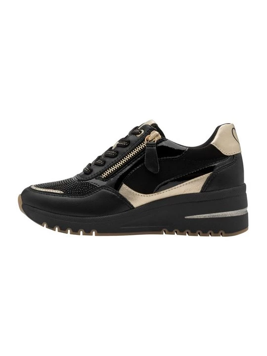 Foto van product Sneakers laag Marco Tozzi zwart