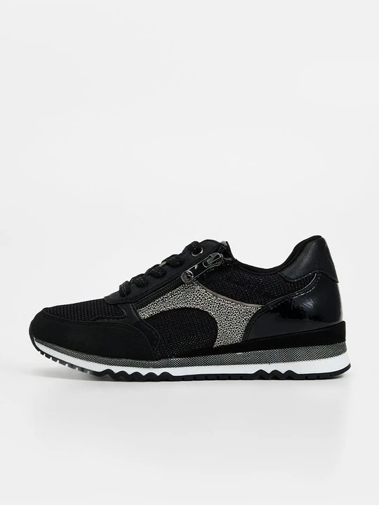 Foto van product Sneakers laag Marco Tozzi zwart