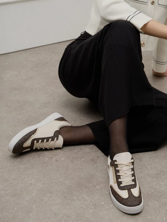 Foto van product Sneakers laag Michael Kors crème