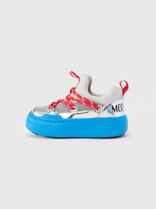 Foto van product Sneakers laag Moon Boot zilverkleurig