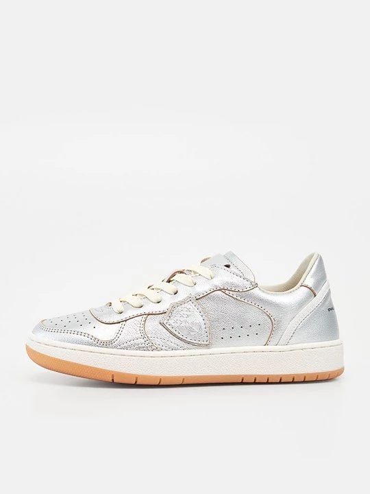 Foto van product Sneakers laag Philippe Model zilverkleurig