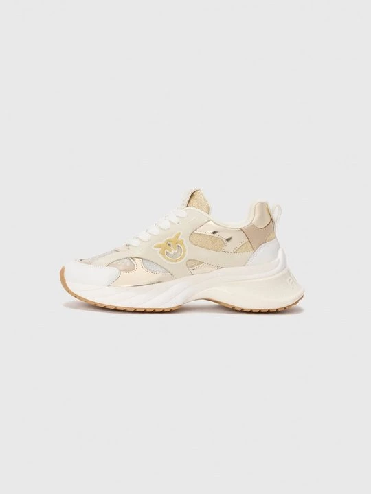 Foto van product Sneakers laag Pinko goudkleurig