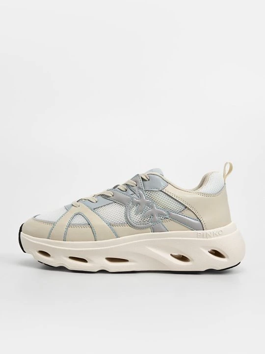 Foto van product Sneakers laag Pinko zilverkleurig