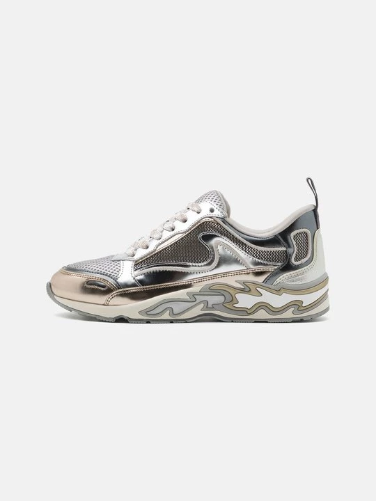 Foto van product Sneakers laag Sandro zilverkleurig