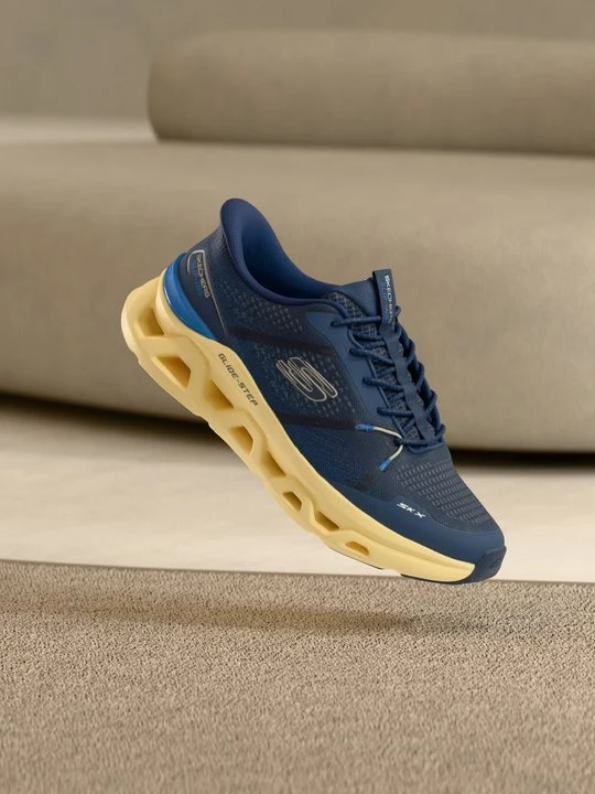 Foto van product Sneakers laag Skechers donkerblauw