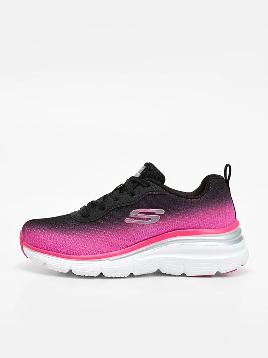 Foto van product Sneakers laag Skechers gemêleerd zwart