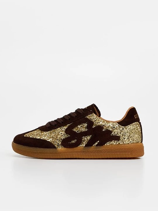 Foto van product Sneakers laag Steve Madden goudkleurig