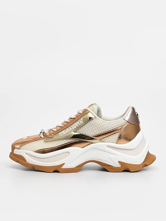Foto van product Sneakers laag Steve Madden goudkleurig