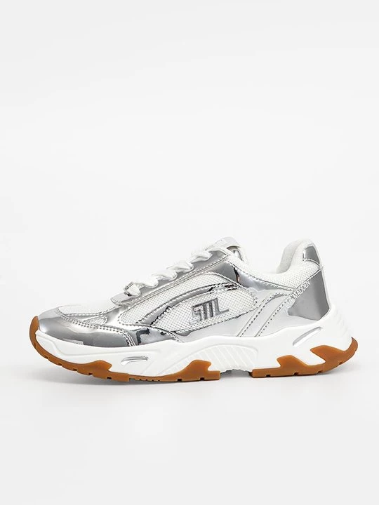 Foto van product Sneakers laag Steve Madden zilverkleurig