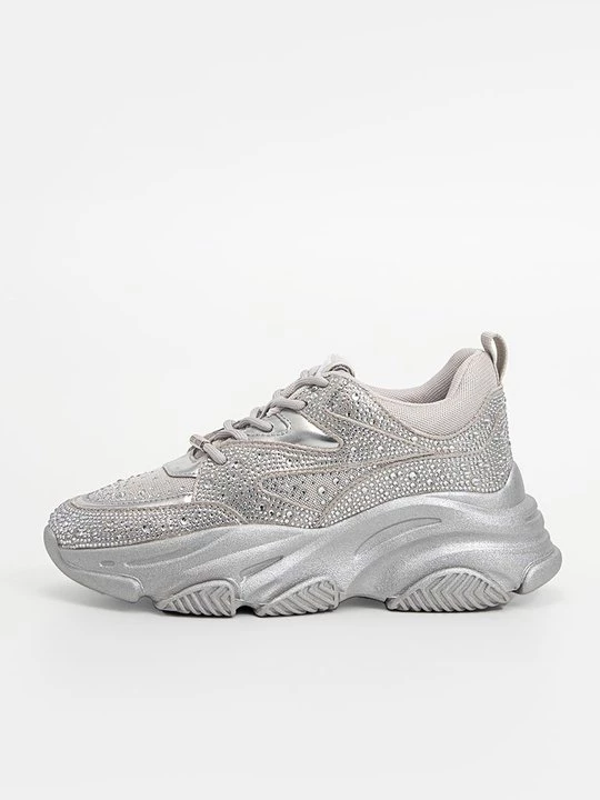 Foto van product Sneakers laag Steve Madden zilverkleurig