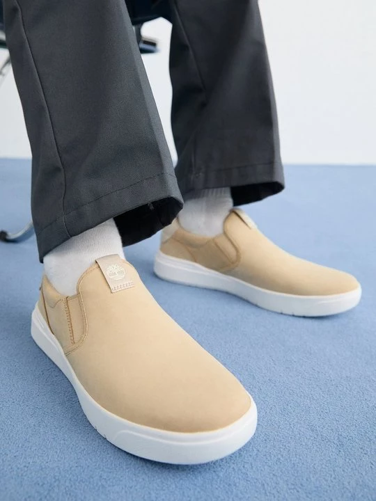 Foto van product Sneakers laag Timberland zandkleur