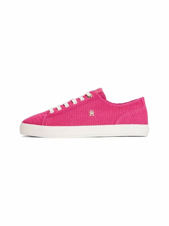 Foto van product Sneakers laag Tommy Hilfiger donkerroze
