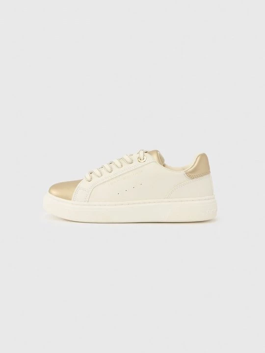 Foto van product Sneakers laag Tommy Hilfiger goudkleurig