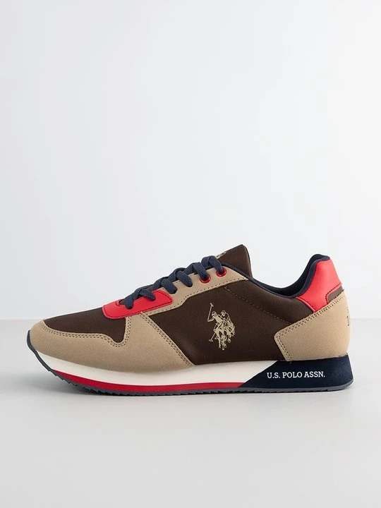 Foto van product Sneakers laag U.S. POLO ASSN. bruin