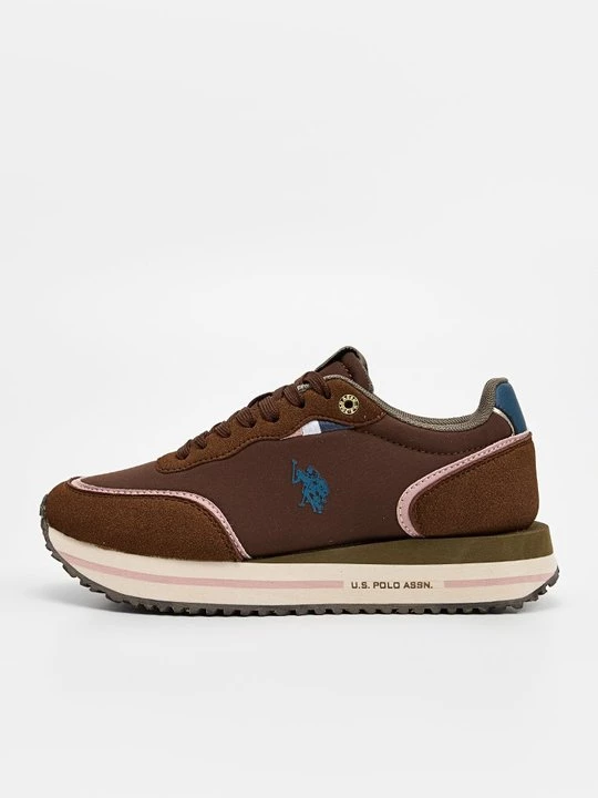 Foto van product Sneakers laag U.S. POLO ASSN. donkerbruin
