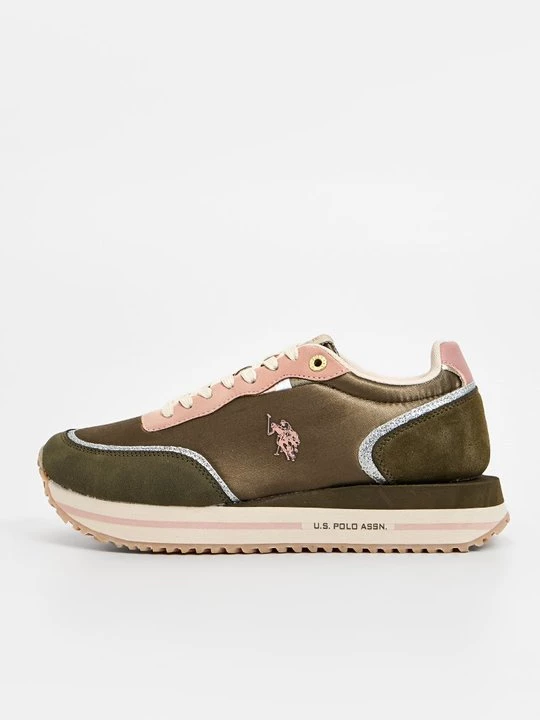 Foto van product Sneakers laag U.S. POLO ASSN. olijfgroen