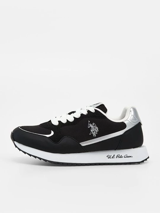 Foto van product Sneakers laag U.S. POLO ASSN. zilverkleurig