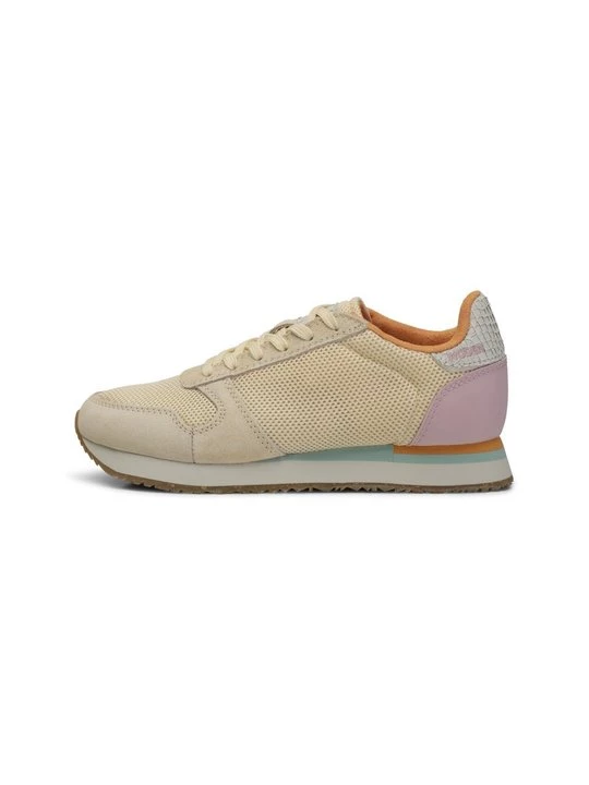 Foto van product Sneakers laag Woden lichtgeel