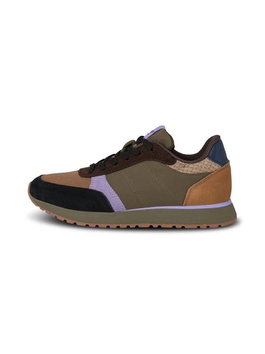 Foto van product Sneakers laag Woden olijfgroen