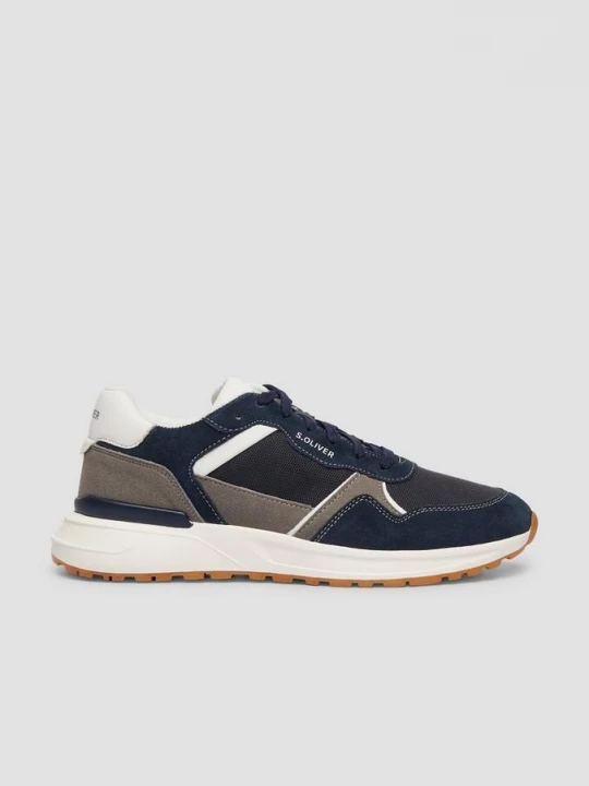 Foto van product Sneakers met contrastdetails s.Oliver blauw