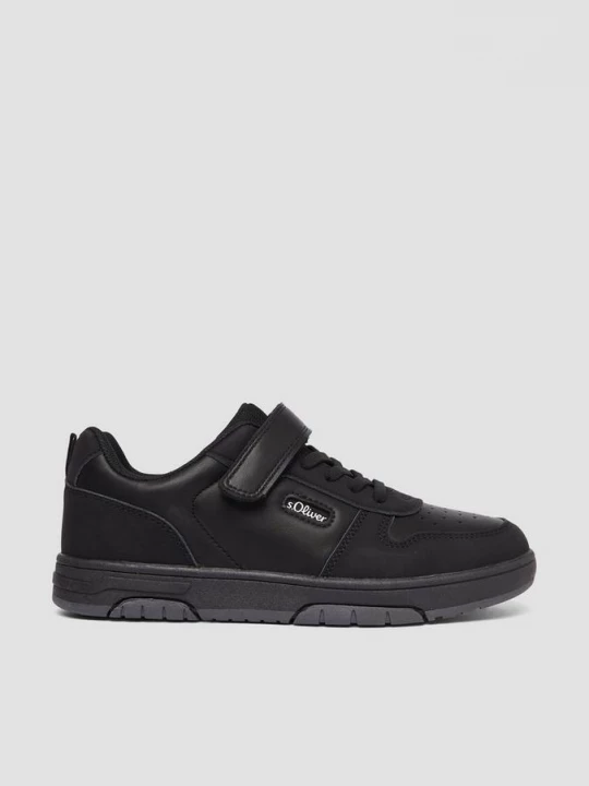 Foto van product Sneakers met klittenbanddetail s.Oliver zwart