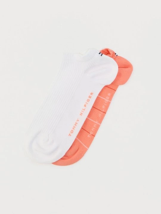 Foto van product Sneakersokken Tommy Hilfiger koraalrood