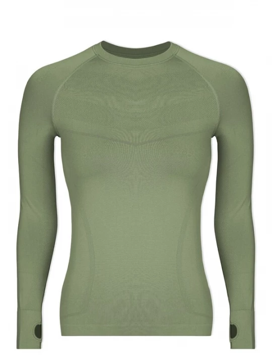 Foto van product SNOCKS Functioneel shirt olijfgroen