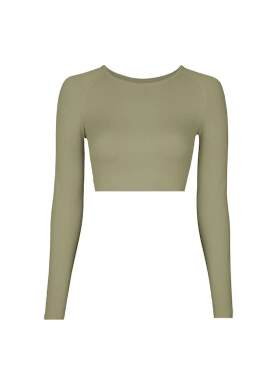 Foto van product SNOCKS Functioneel shirt olijfgroen