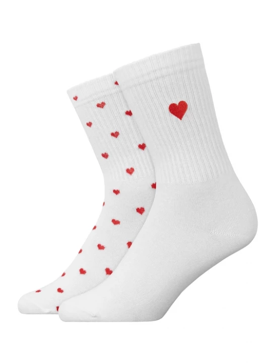 Foto van product SNOCKS Sokken rood / wit
