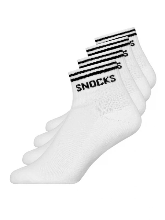 Foto van product SNOCKS Sokken zwart / wit