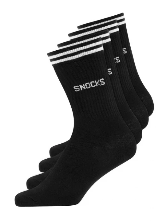 Foto van product SNOCKS Sportsokken zwart / wit